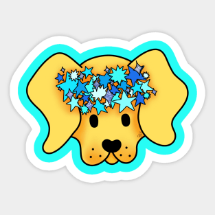 Galactic Puppy Sticker